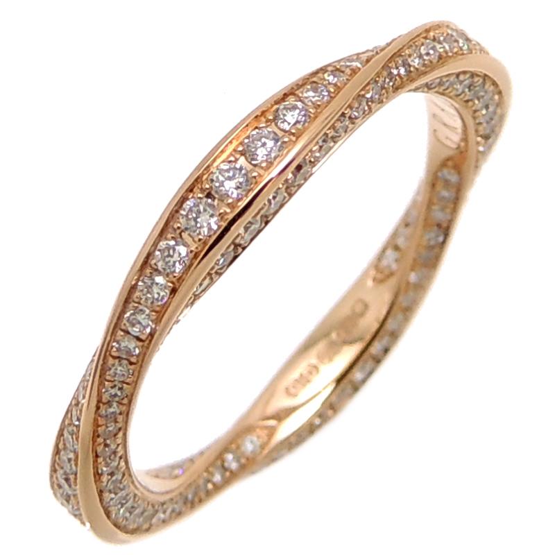 グラフ ［銀座店］GRAFF 750PG 0.66ct ダイヤモンド スパイラル RGR598