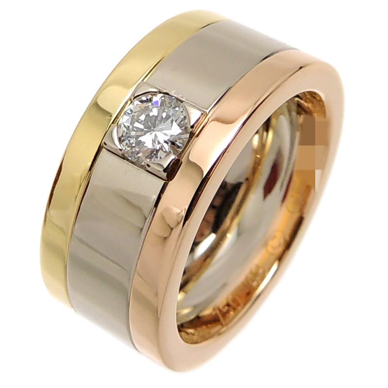 Cartier ［飯能本店］CARTIER カルティエ 750スリーカラーゴールド #49 