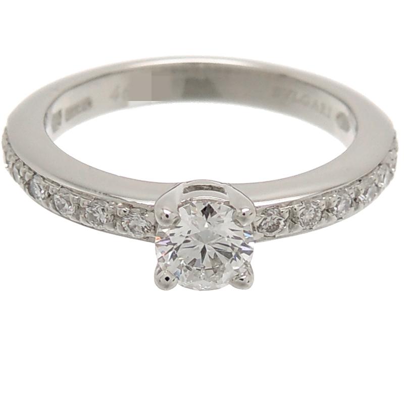 BVLGARI ［飯能本店］BVLGARI ブルガリ Pt950 0.30ct グリフ  