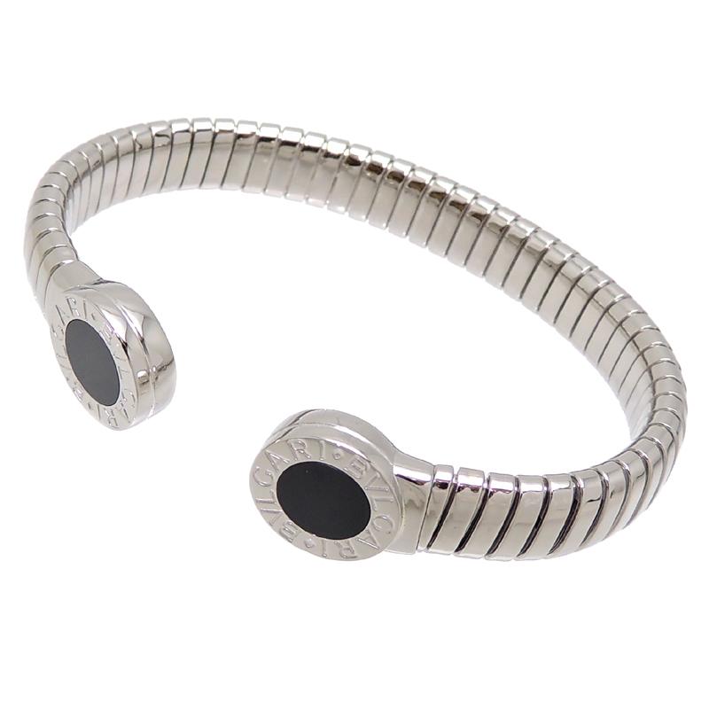 飯能本店 Bvlgari ブルガリ オニキス トゥボガス バングル ステンレススチール レディース メンズ Dh Dh Ds大黒屋 通販 Yahoo ショッピング