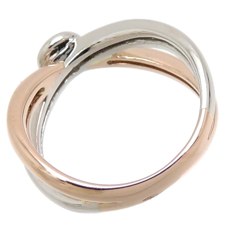 銀座店］Vendome Aoyama ヴァンドーム 青山 K18PG Pt900 0.14ct
