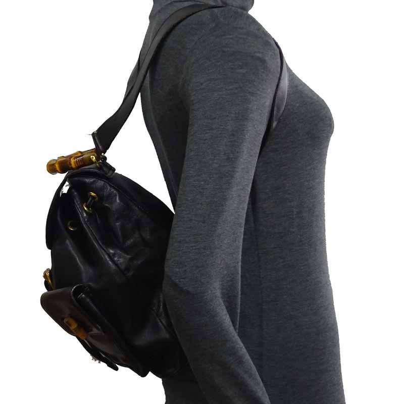 グッチ　GUCCI バンブー　レザーバックパック　003 58 0016 R GUCCI ［飯能本店］GUCCI グッチ バンブー リュック 003・58