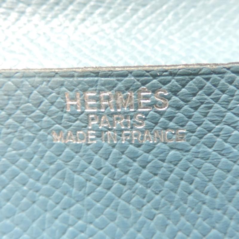 極上美品❣️HERMES エルメス べアン デュプリ ブルー 長財布 N53 極上美品❣️HERMES エルメス べアン デュプリ ブルー 長財布 N53