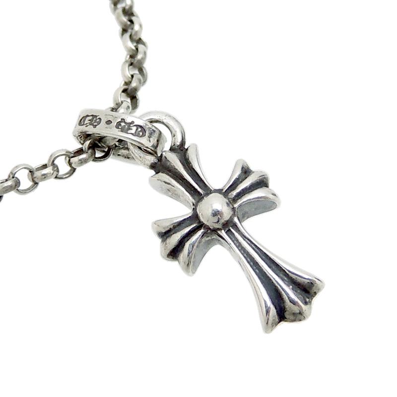 ベビーファットパヴェダイヤカットアウトクロスCH ロールチェーン