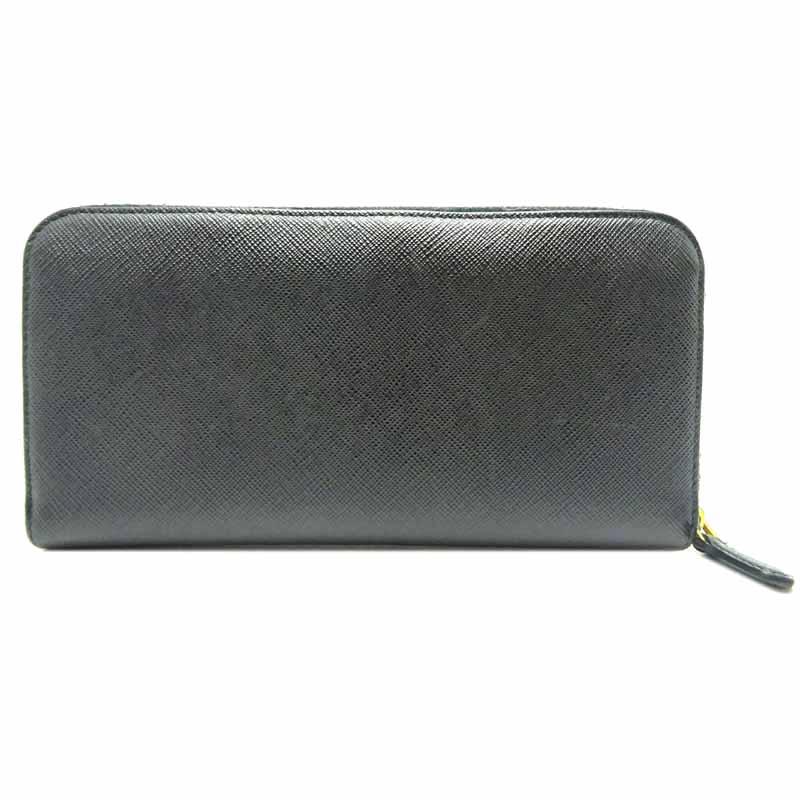 PRADA ［銀座店］PRADA プラダ リボン ラウンドファスナー財布 1ML506 