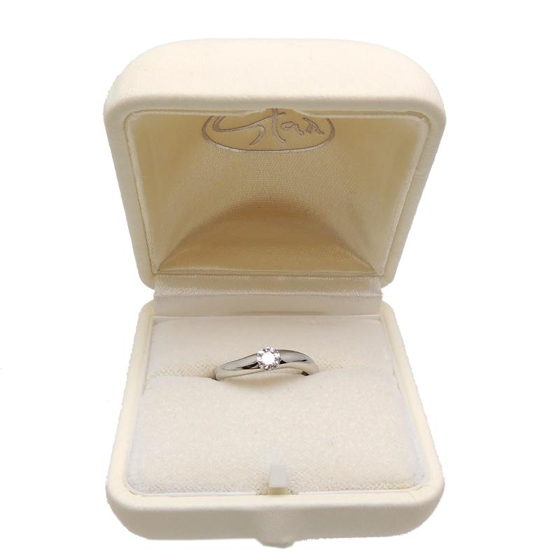 飯能本店］STAR JEWELRY スタージュエリー Pt950 0.338ct ダイヤモンド 