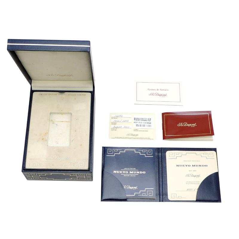 デュポンライター NUEVO MUNDO 限定品 1635/2000