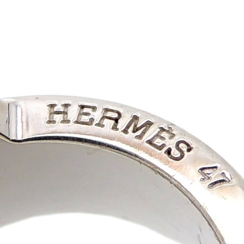 HERMES エルメス イタリーク リング 指輪 シルバー925 #47