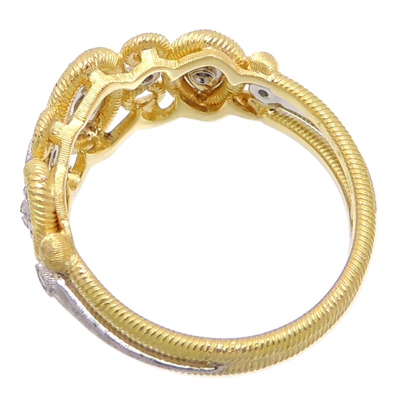 銀座店 Gianmaria Buccellati ジャンマリア ブチェラッティ 18ktyg Wg ダイヤモンド リング 指輪 13号 Dh Dh Ds大黒屋 通販 Yahoo ショッピング
