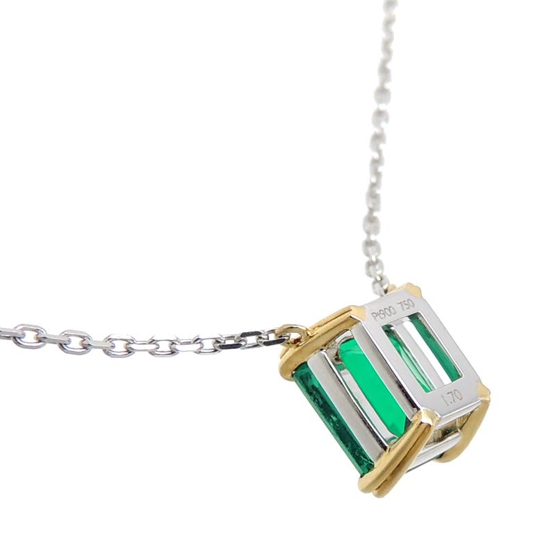 飯能本店］TASAKI タサキ（田崎真珠） エメラルド ネックレス 750