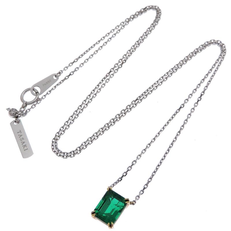 銀座店］TASAKI タサキ（田崎真珠） コロンビア産 1.70ct エメラルド