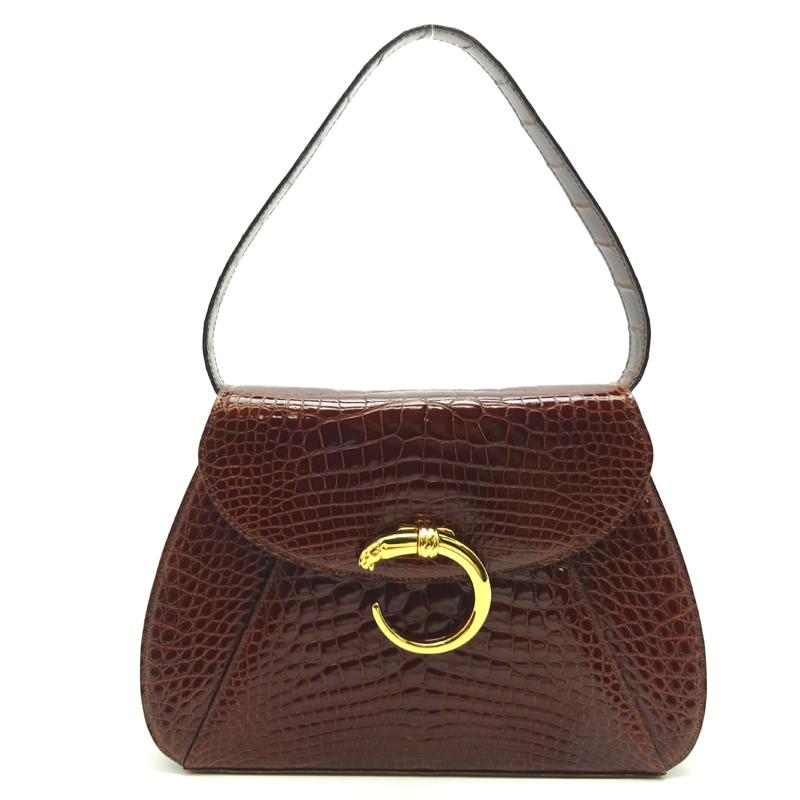 Cartier カルティエ　パンテール　ショルダーバッグ　2wayバッグ Cartier カルティエ パンテール ショルダーバッグ ブラック