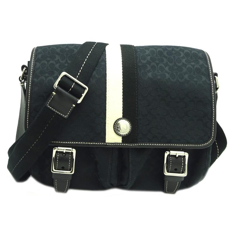 ほぼ未使用✨ COACH コーチ メッセンジャーバッグ シグネチャー 斜めがけ COACH コーチ ショルダーバッグ メッセンジャーバッグ メンズ