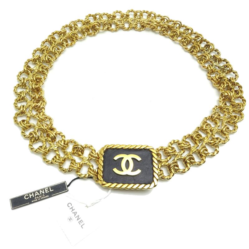 CHANEL シャネル ココマーク チェーン ベルト