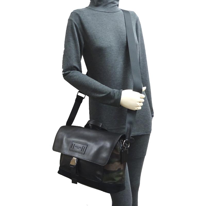 COACH ［飯能本店］COACH コーチ ミックスドマテリアル カモフラージュ 