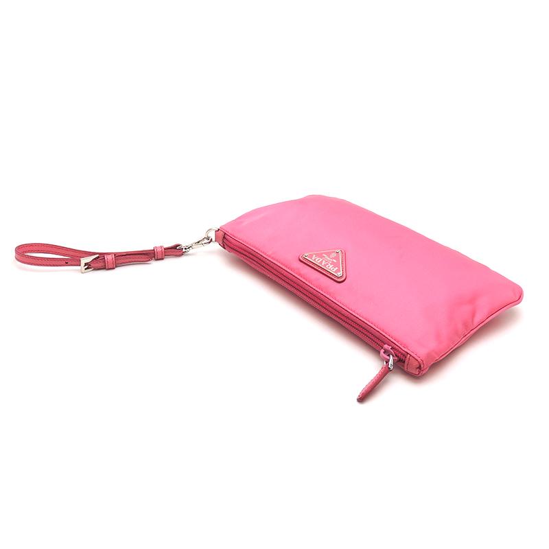 PRADA ピンク クラッチバッグ PRADA 【10/15まで！ローン48回無金利】［飯能本店］PRADA