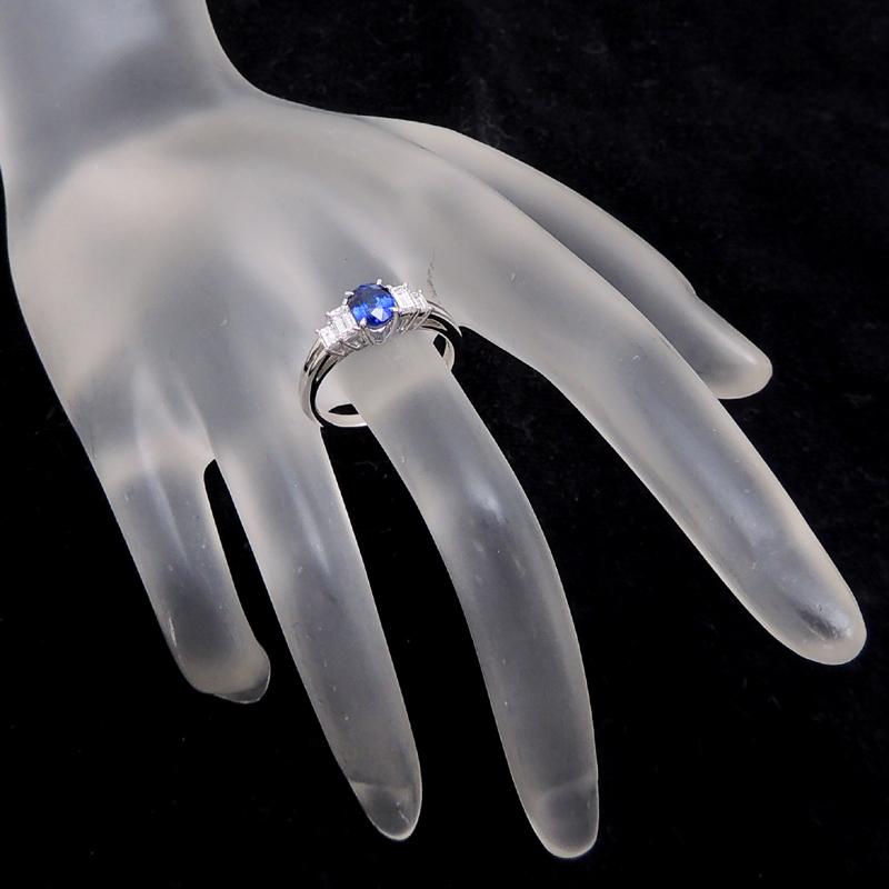 MIKIMOTO ［銀座店］MIKIMOTO ミキモト Pt950 0.78ct サファイア  