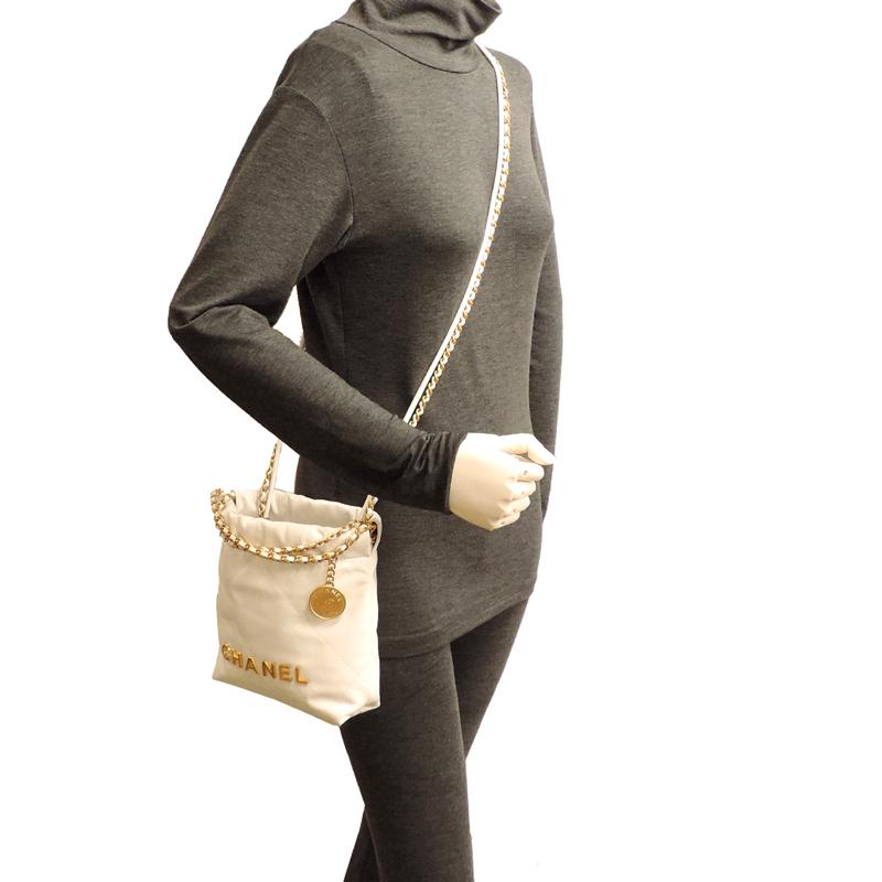 CHANEL ［銀座店］CHANEL シャネル 22 ミニ チェーン AS3980  