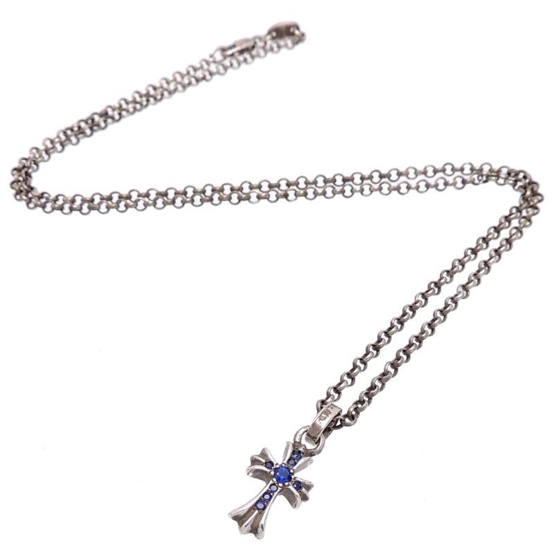 銀座店］CHROME HEARTS クロムハーツ ベビーファット サファイア