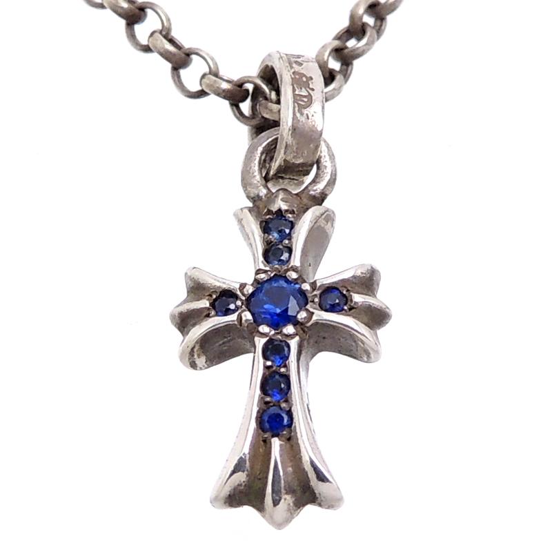 銀座店］CHROME HEARTS クロムハーツ ベビーファット サファイア