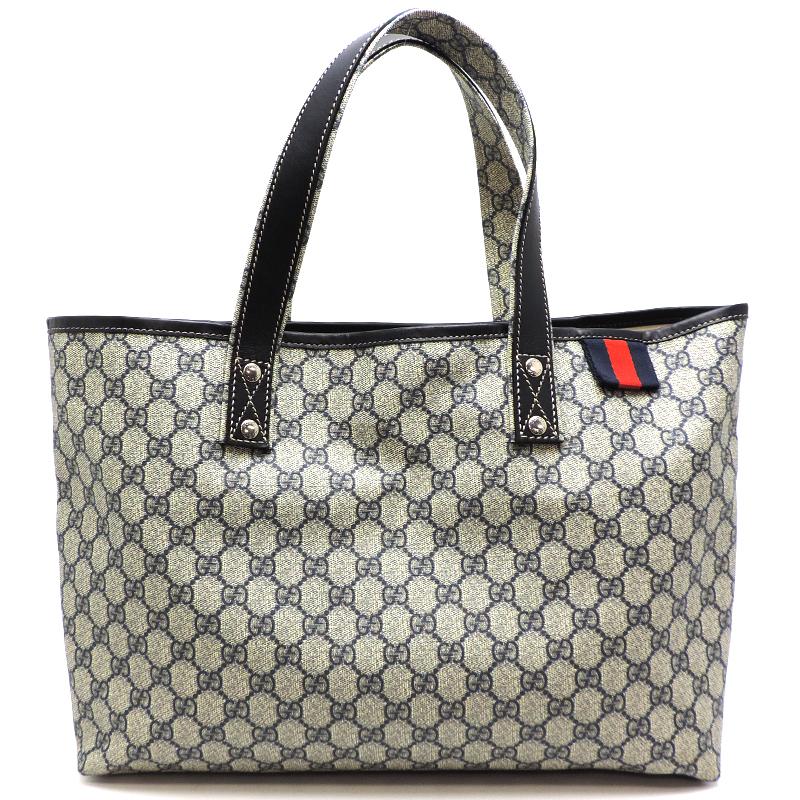 飯能本店］GUCCI グッチ シェリーライン GGプラス トートバッグ 211134