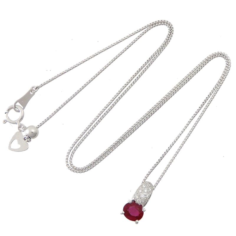 飯能本店］TASAKI タサキ（田崎真珠） 0.80ct ルビー 0.08ct