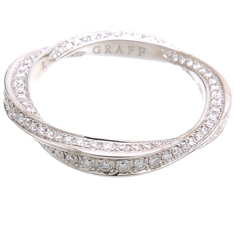 グラフ ［銀座店］ GRAFF ※イニシャル入り 0.66ct ダイヤモンド