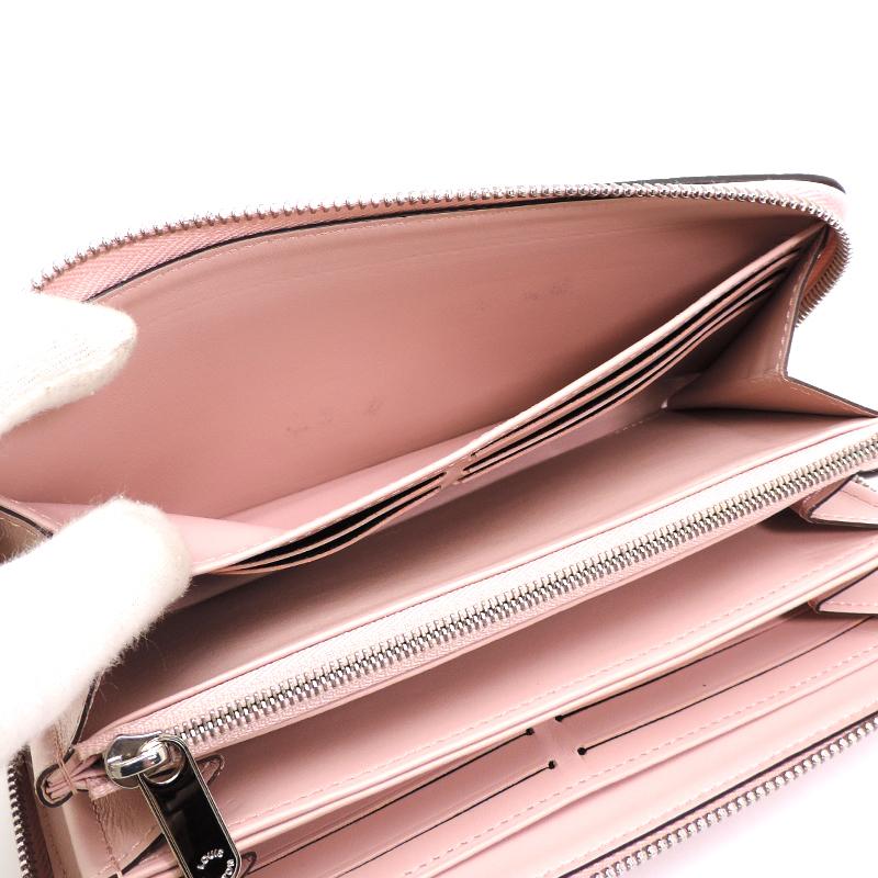 ルイヴィトン 長財布 マヒナ ジッピーウォレット バイカラー ホワイト