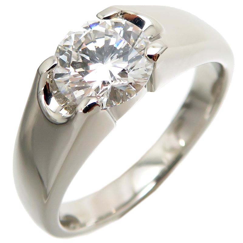 Pt900 婚約指輪0.308ctダイヤモンドリング#12