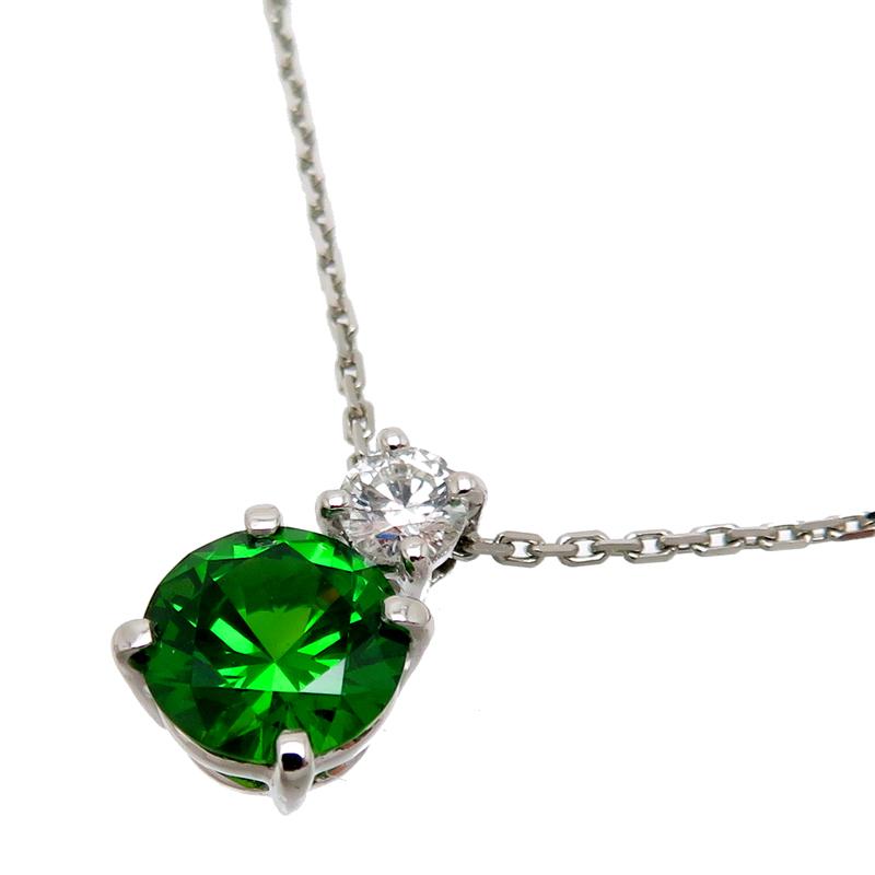 銀座店］Non Brand ノンブランド 0.994ct デマントイド ガーネット 