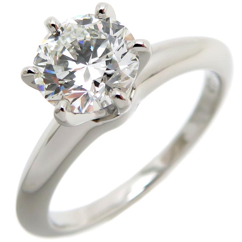 TIFFANY&Co. ［銀座店］TIFFANY&Co. ティファニー Pt950 1.01ct 