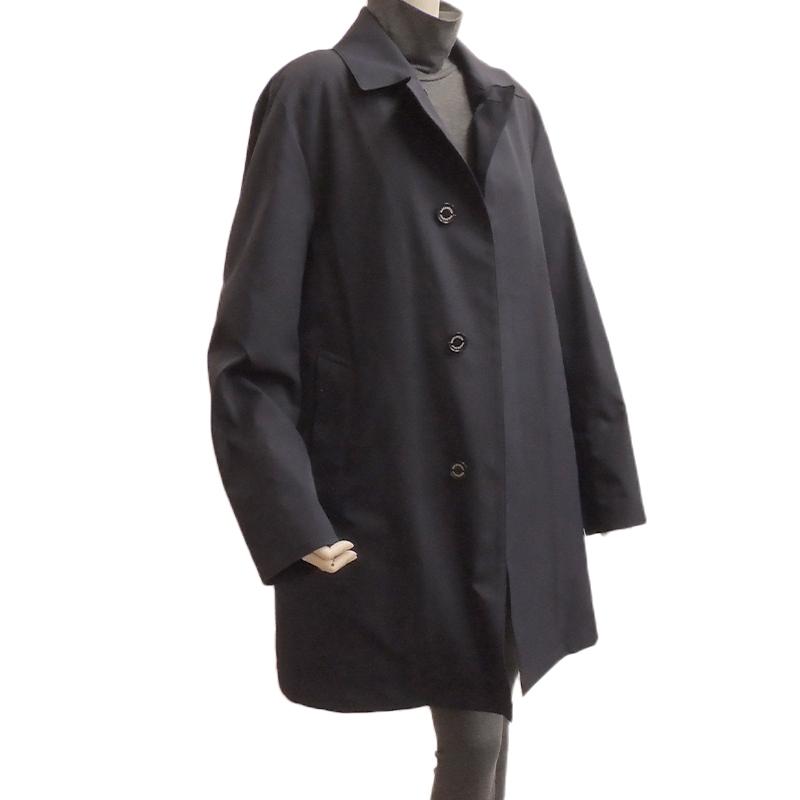 新品未使用 マッキントッシュ トロッター ステンカラーコート ライナー 黒 M 未使用級美品✨マッキントッシュステンカラーコートトロッターライナー黒