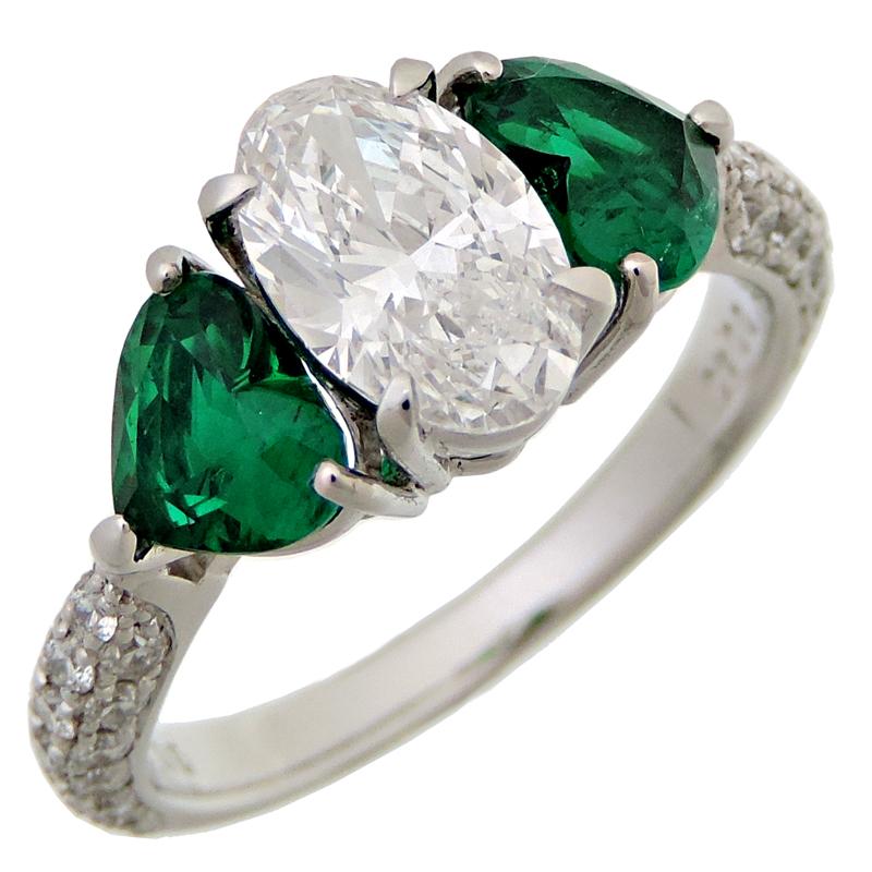 銀座店］SCENIC シーニック 1.05ct 0.40ct ダイヤモンド 1.25ct  