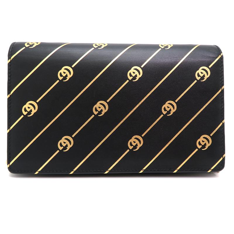 GUCCI ［飯能本店］GUCCI グッチ チェーンウォレット 548075  