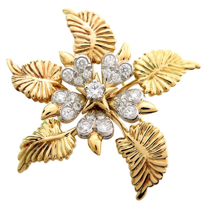 Tiffany & Co. ゴールドダイヤモンドブローチ TIFFANY&Co.（ティファニー） ［銀座店］TIFFANY&Co. ジャン・シュ