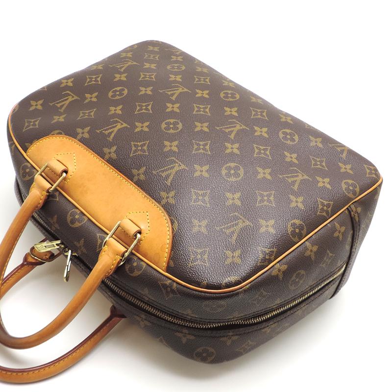 ［飯能本店］LOUIS VUITTON LV ルイ・ヴィトン ドーヴィル M47270 (廃番) ボストンバッグ モノグラム エベヌ (ブラウン系) DH79210_3