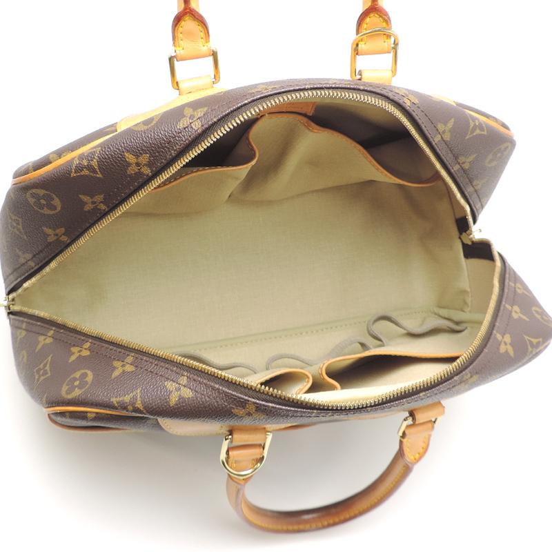 ［飯能本店］LOUIS VUITTON LV ルイ・ヴィトン ドーヴィル M47270 (廃番) ボストンバッグ モノグラム エベヌ (ブラウン系) DH79210_5
