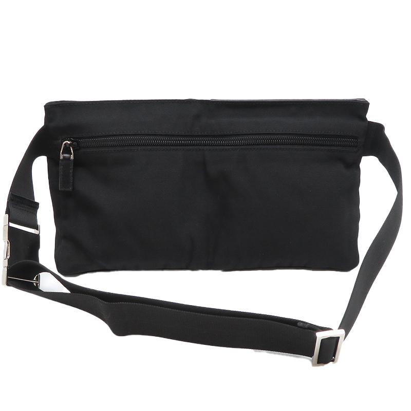 GUCCI グッチ ウエストバッグ／ボディバッグ ブラック ナイロン × レザー GUCCI 【10/15まで！ローン48回無金利】［飯能本店］GUCCI