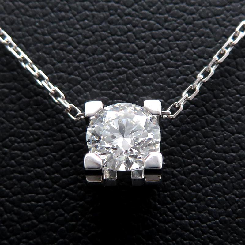 ［銀座店］CARTIER カルティエ 0.58ct ダイヤモンド C ドゥ カルティエ ネックレス 750ホワイトゴールド レディース N7405500 DH80488｜dsdaikokuya｜08