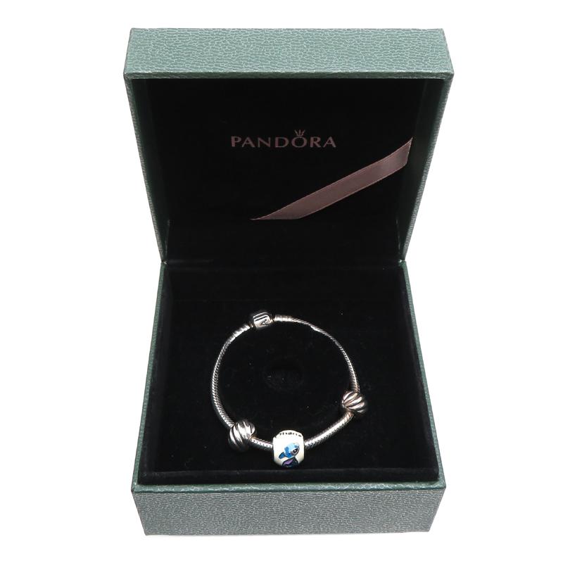 飯能本店］ PANDORA パンドラ SV925 リロ＆スティッチ ブレスレット