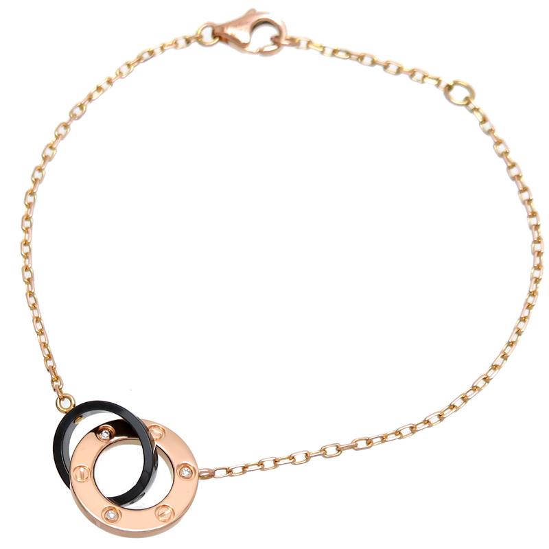 Cartier ラブブレスレット ゴールド CRB6067517 - LOVE ブレスレット、クラシックモデル - イエロー