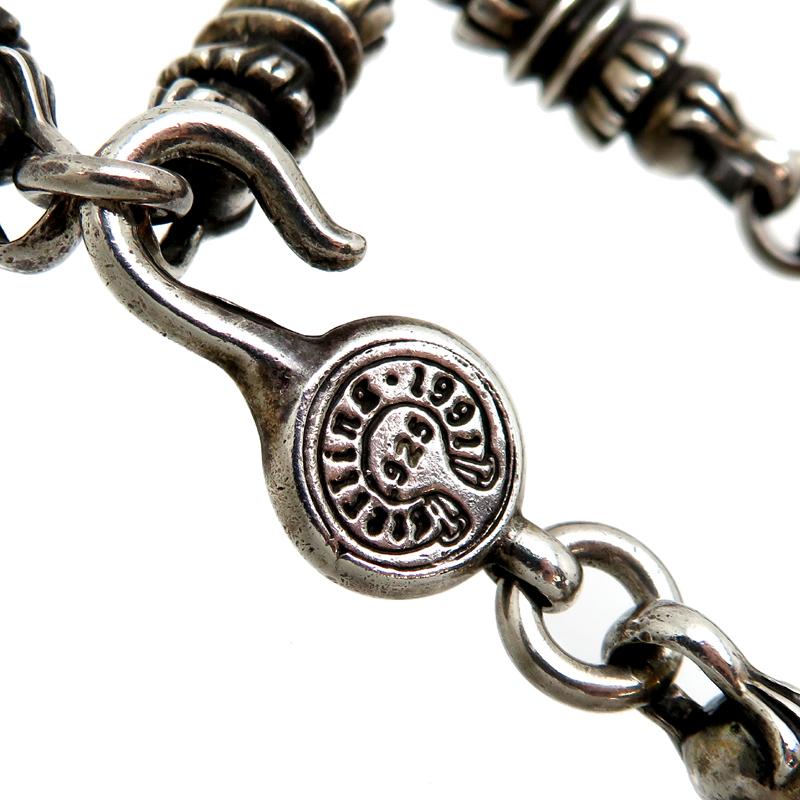 ［銀座店］CHROME HEARTS クロムハーツ SV925 バレル ブレスレット シルバー925 メンズ DH81032｜dsdaikokuya｜04