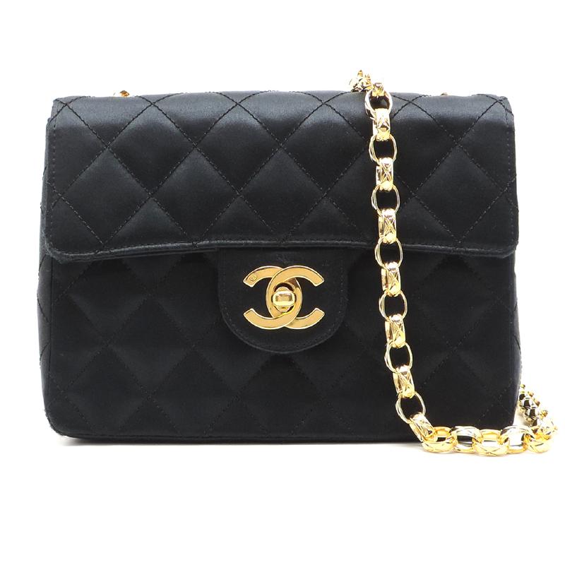 シャネルパリ本店 レアヴィンテージ2wayハンドバック ショルダーバッグ