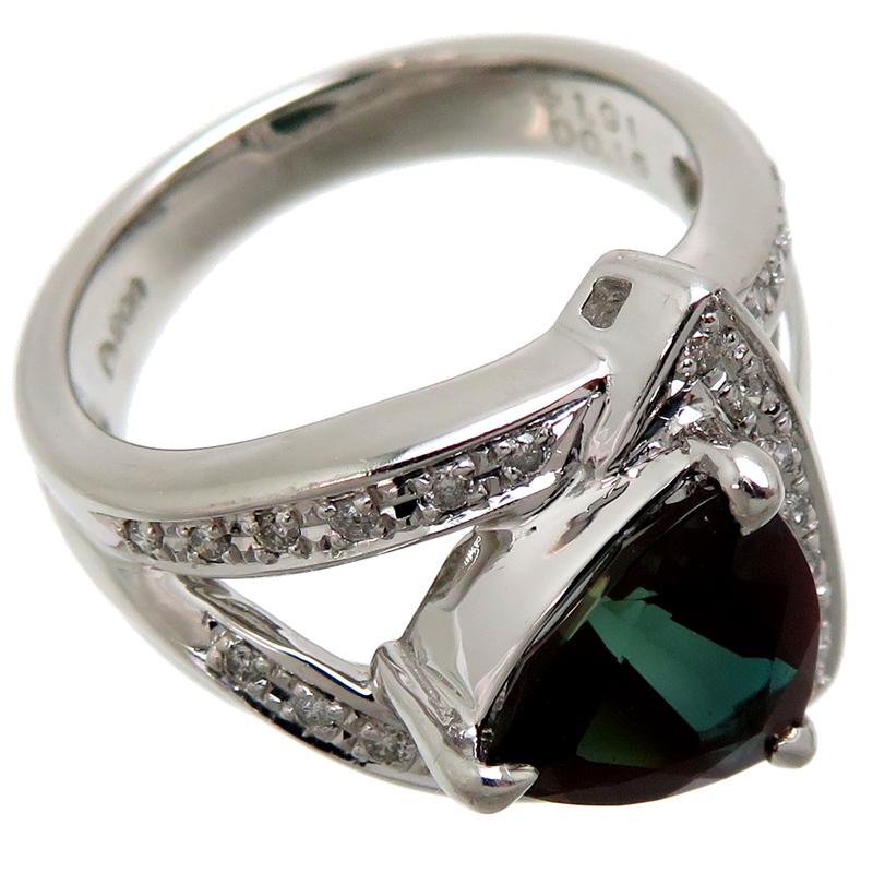 銀座店］Non Brand ノンブランド Pt900 1.91ct フェルスパー 