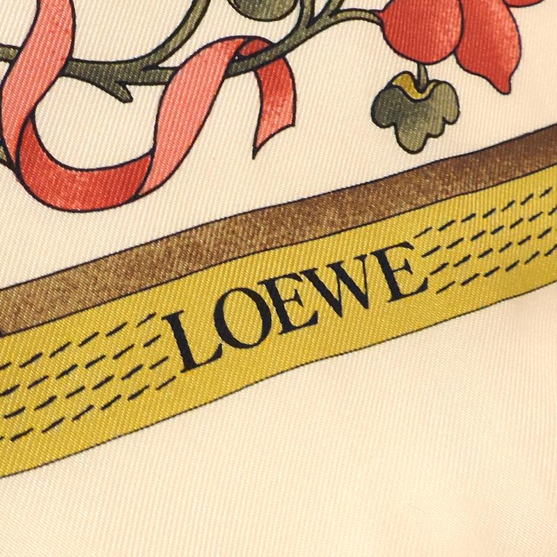 LOEWE（ロエベ） ［飯能本店］LOEWE スカーフ シルク マルチカラー