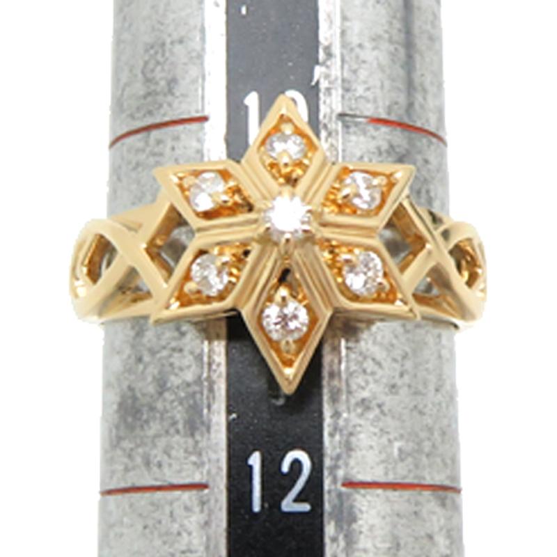 LANVIN ランバン❤️K18WGダイヤモンドリング サイズ12 LANVIN