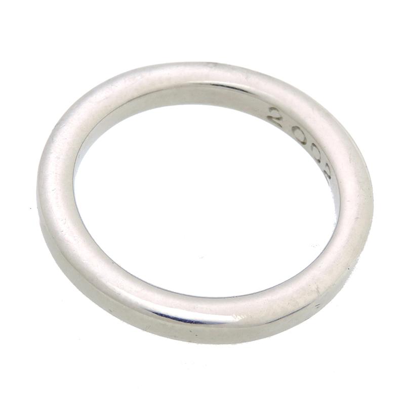 クロムハーツ インボイス原本有 NTFL リング 約9号 銀座店］CHROME HEARTS クロムハーツ インボイス付 NTFL PLAT リング