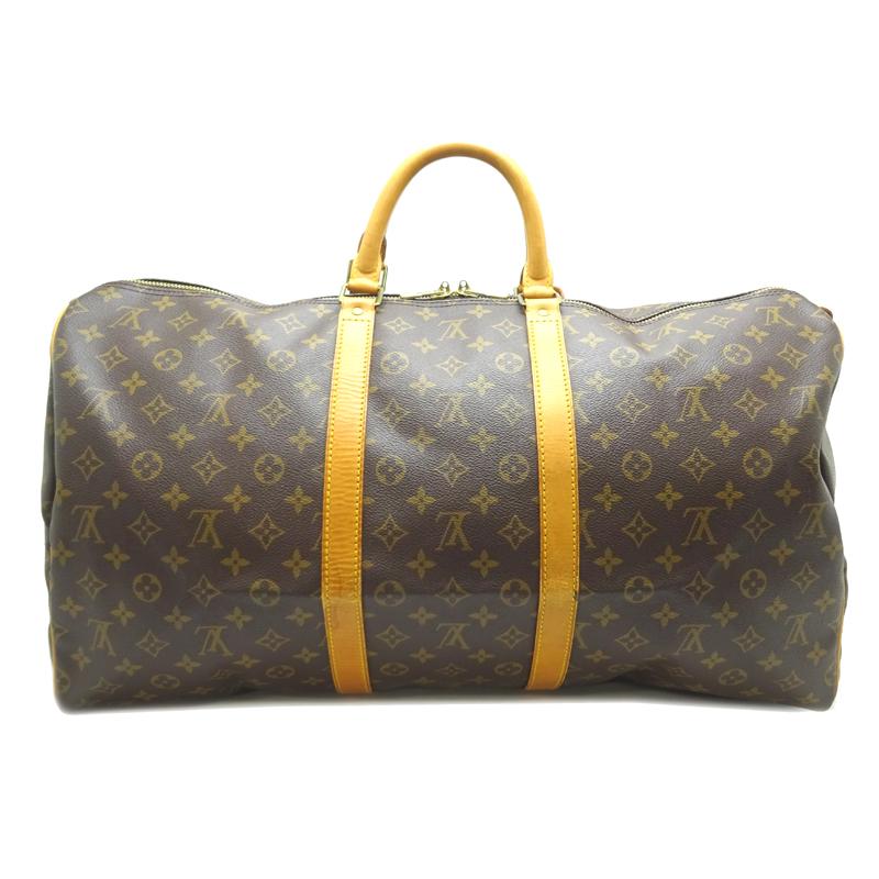【鑑定済】 ルイヴィトン キーポル 55 モノグラム ボストンバッグ LOUIS VUITTON（ルイ・ヴィトン） ［銀座店］LOUIS VUITTON LV