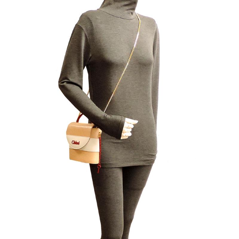 Chloe ［飯能本店］Chloe クロエ アビー ロック ハンドバッグ レザー  