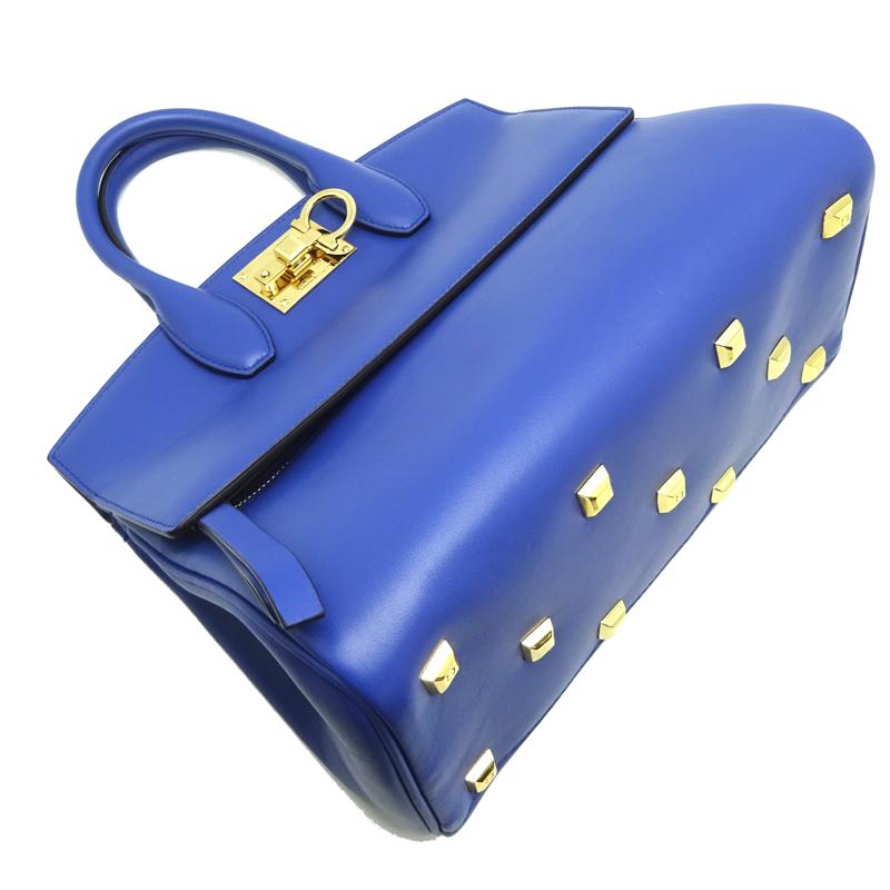 ✨美品✨Salvatore Ferragamo パーティバッグ　サークルハンドル 飯能本店］Salvatore Ferragamo サルヴァトーレフェラガモ スタジオ